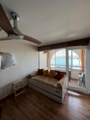 Studio face à l'étang pour 5 Voyageurs Port-Leucate